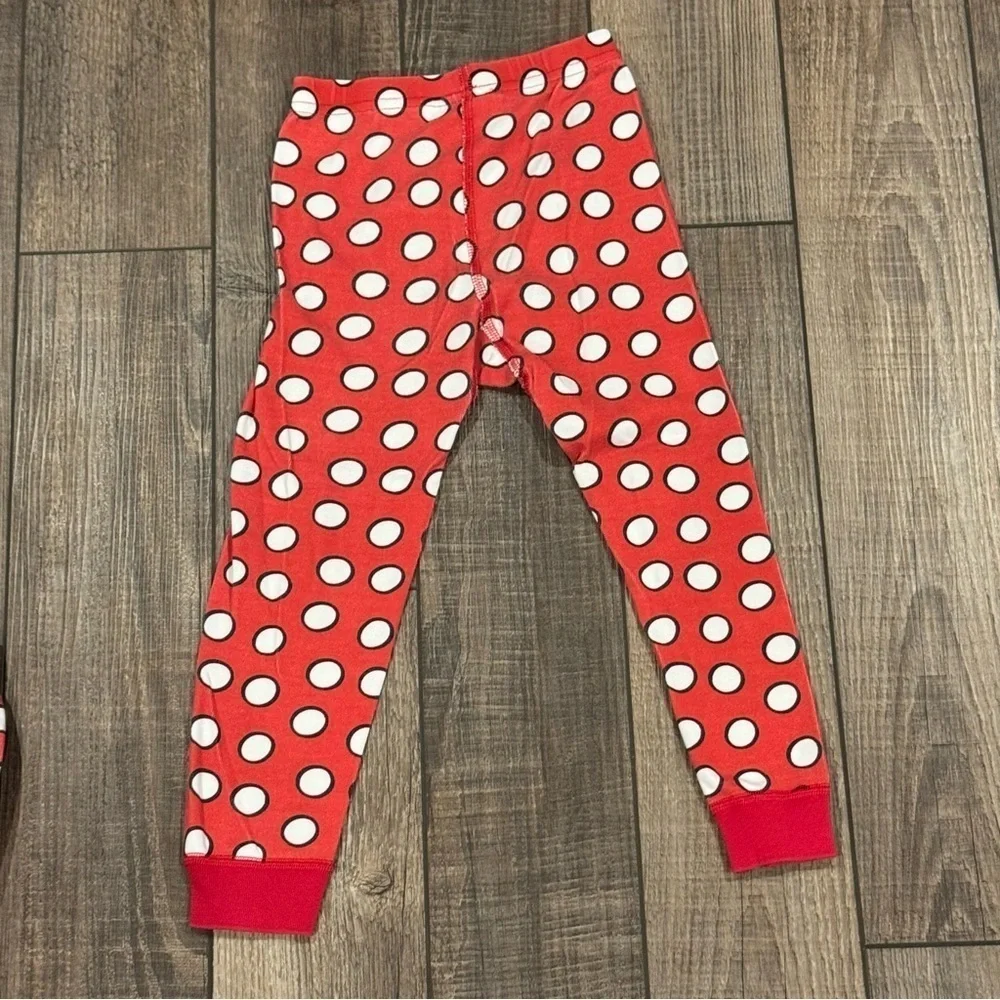 HANNA ANDERSSON 2pc Disney Minnie Pajamas Long Sleeve & Pants Sz XS / 4
